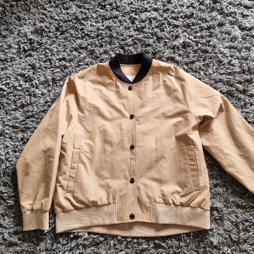 Button-up Bomber Jacket
